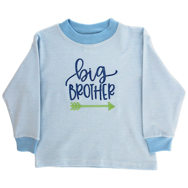 Knit Stripe Big Brother LS Top