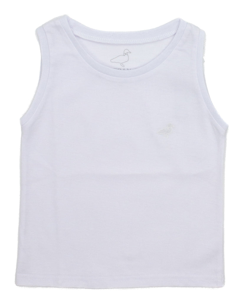 Poppy Tank - White