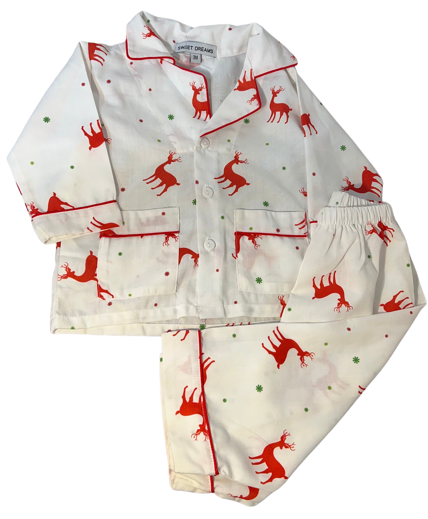 Reindeer Print Pj's