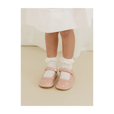 Violette Petal Mary Jane Patent Rose