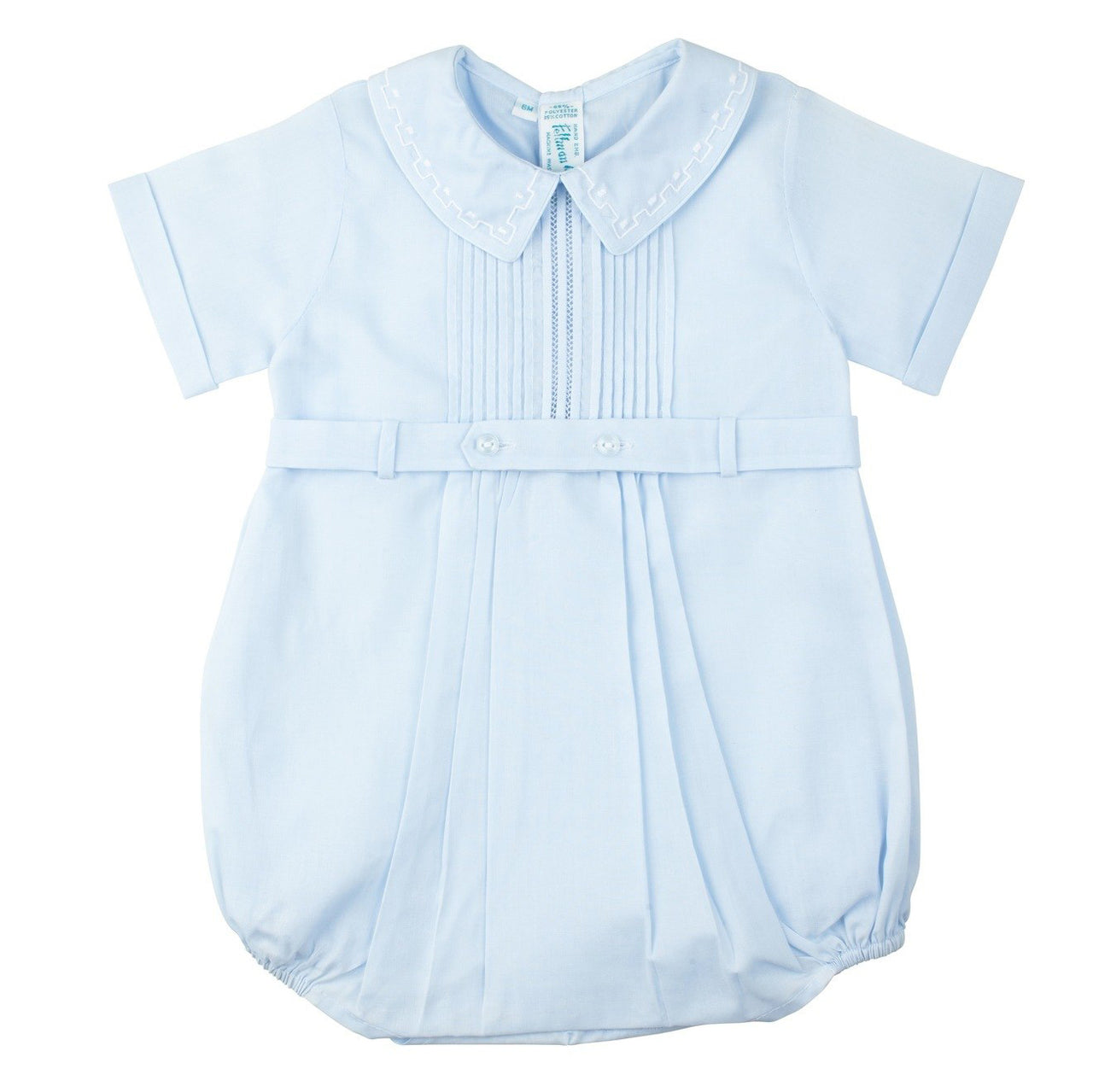 Pintucked Button Belt Creeper