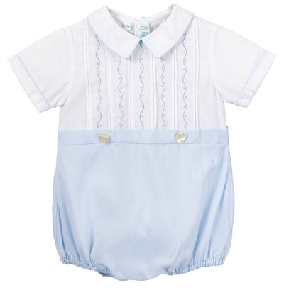 Embroidered Mock 2 Piece Creeper