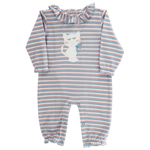 Prissy Cat Knit Romper