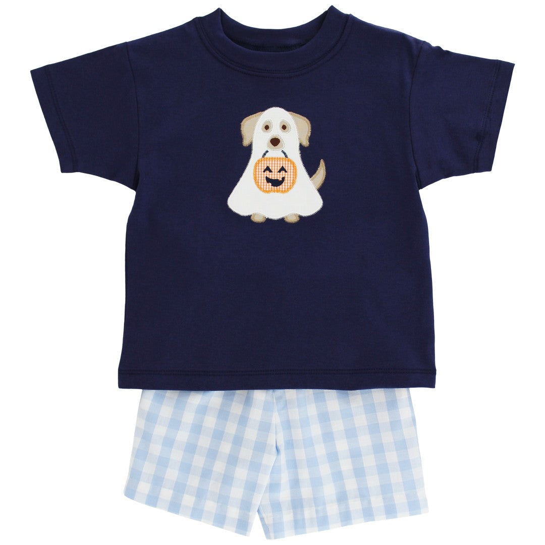 Happy Howl O Ween Boys Short Set