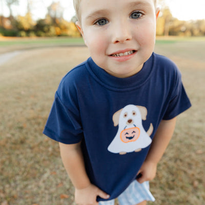 Happy Howl O Ween Boys Short Set