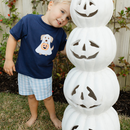 Happy Howl O Ween Boys Short Set