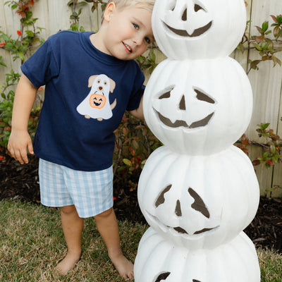 Happy Howl O Ween Boys Short Set