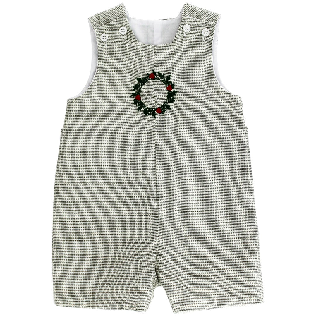 Laurel Wreath John John Short with Tabs