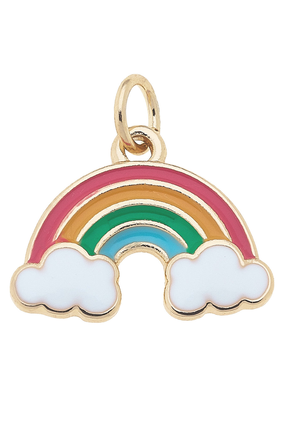 Enamel Rainbow Charm Multi