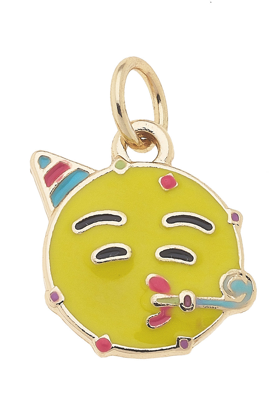 Enamel Party Emoji Charm