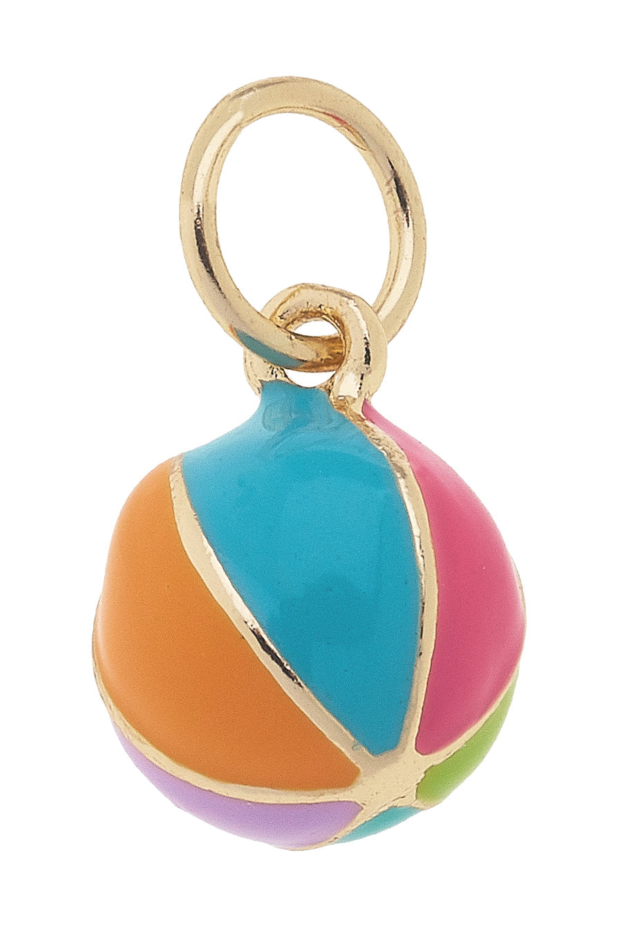 Beach Ball Charm Rainbow Multi