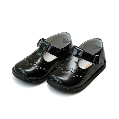 Birdie Patent T Strap Mary Jane Patent Black