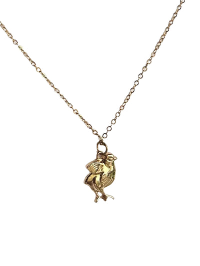 Rose Gold Chicken Necklace