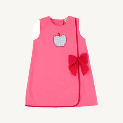 Wilma Wrap Dress Romany Rose Rich Red Apple
