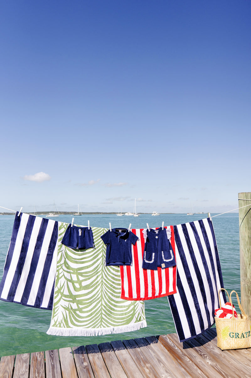 Sullivan Shorts Terrycloth Nantucket Navy