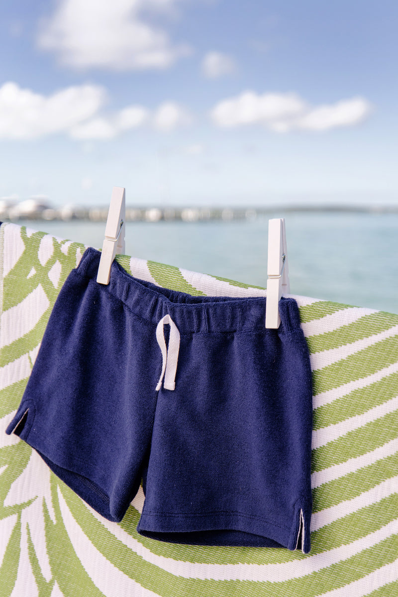 Sullivan Shorts Terrycloth Nantucket Navy
