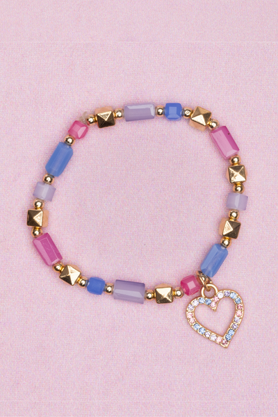 Chic Heart of Gold Bracelet