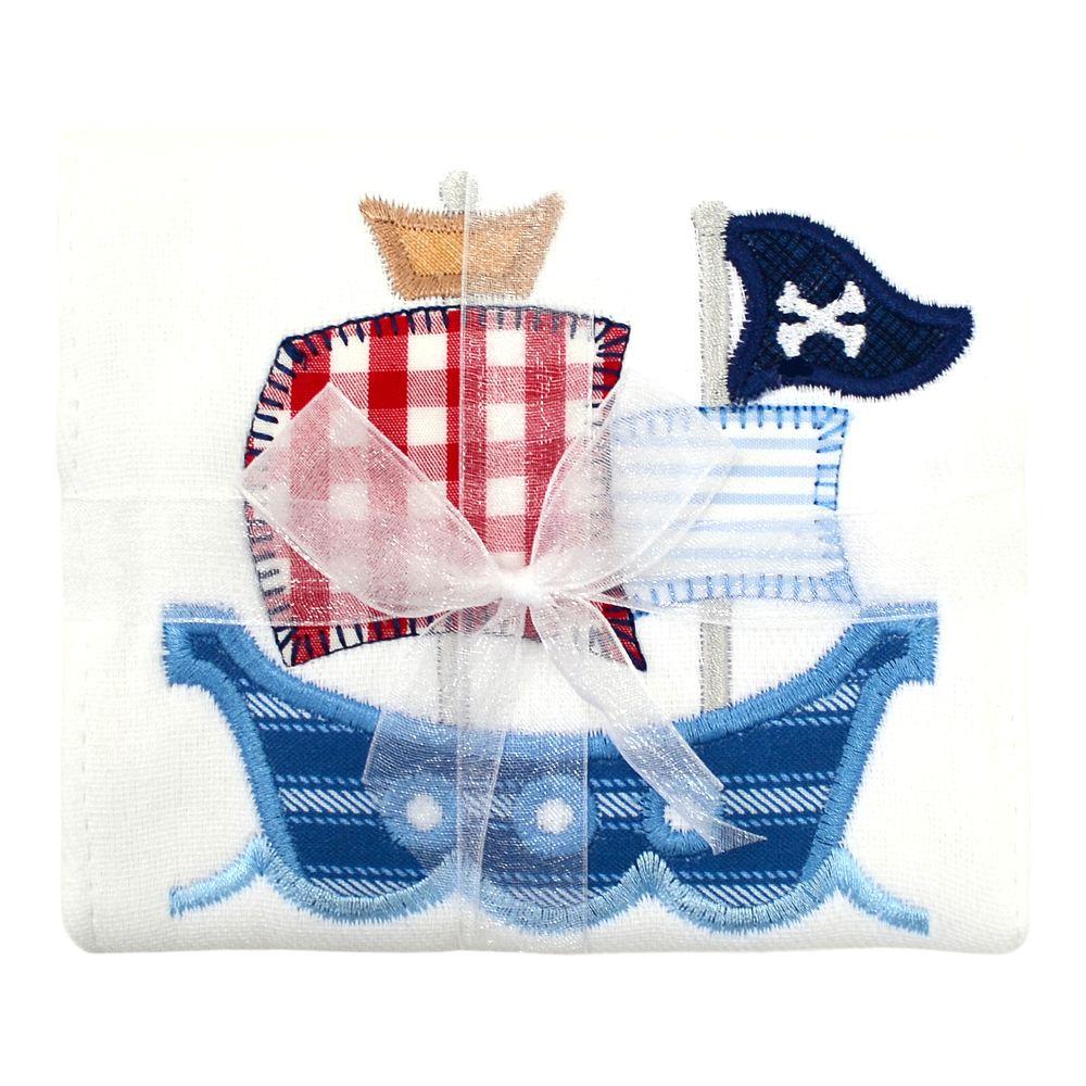 Pirate Applique Burp