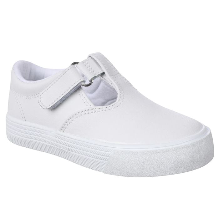 Khloe White Leather Shoe