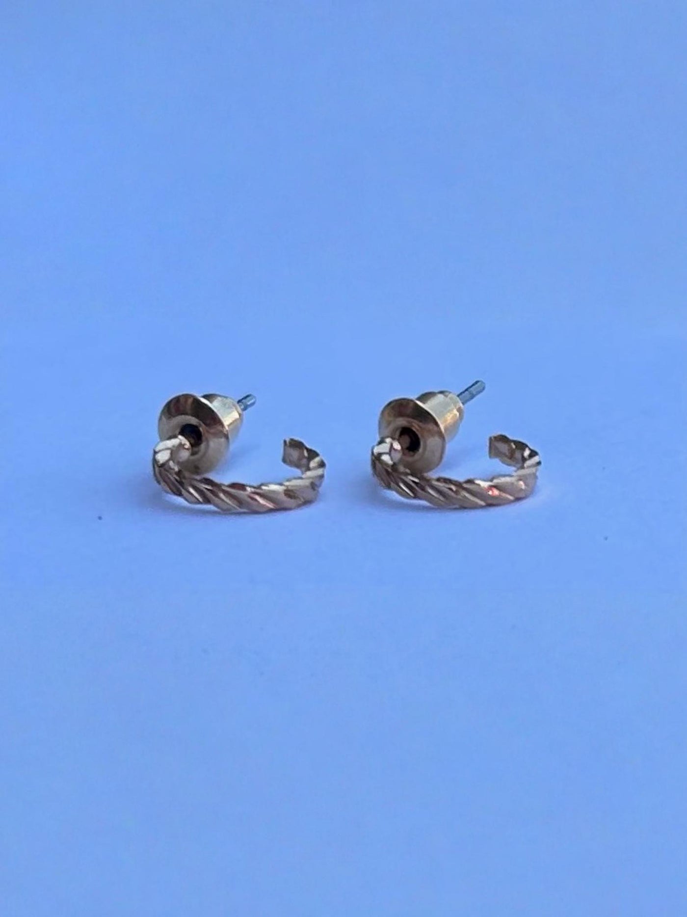 Tiny Detailed Hoop Earrings