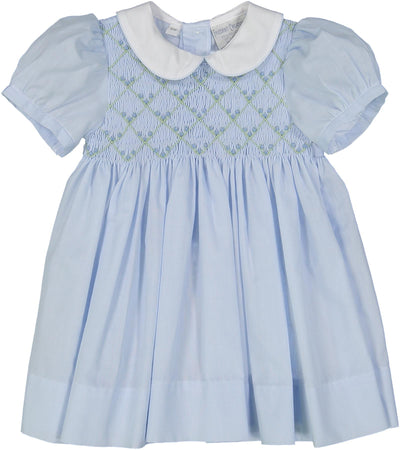 Rosebud Diamond Smocked Dress 2 Options