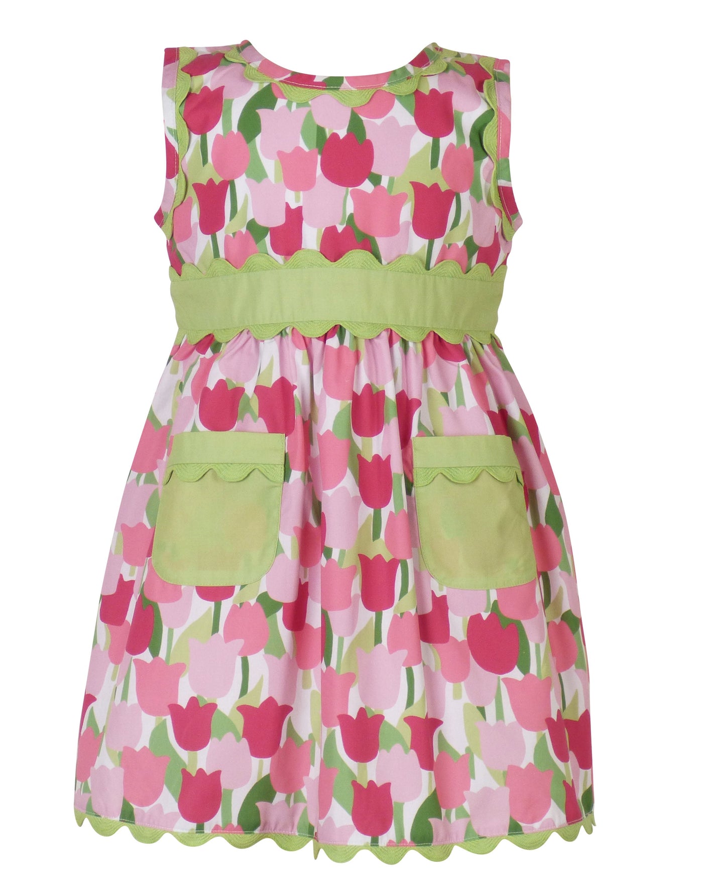 Amalie Dress Field of Pink