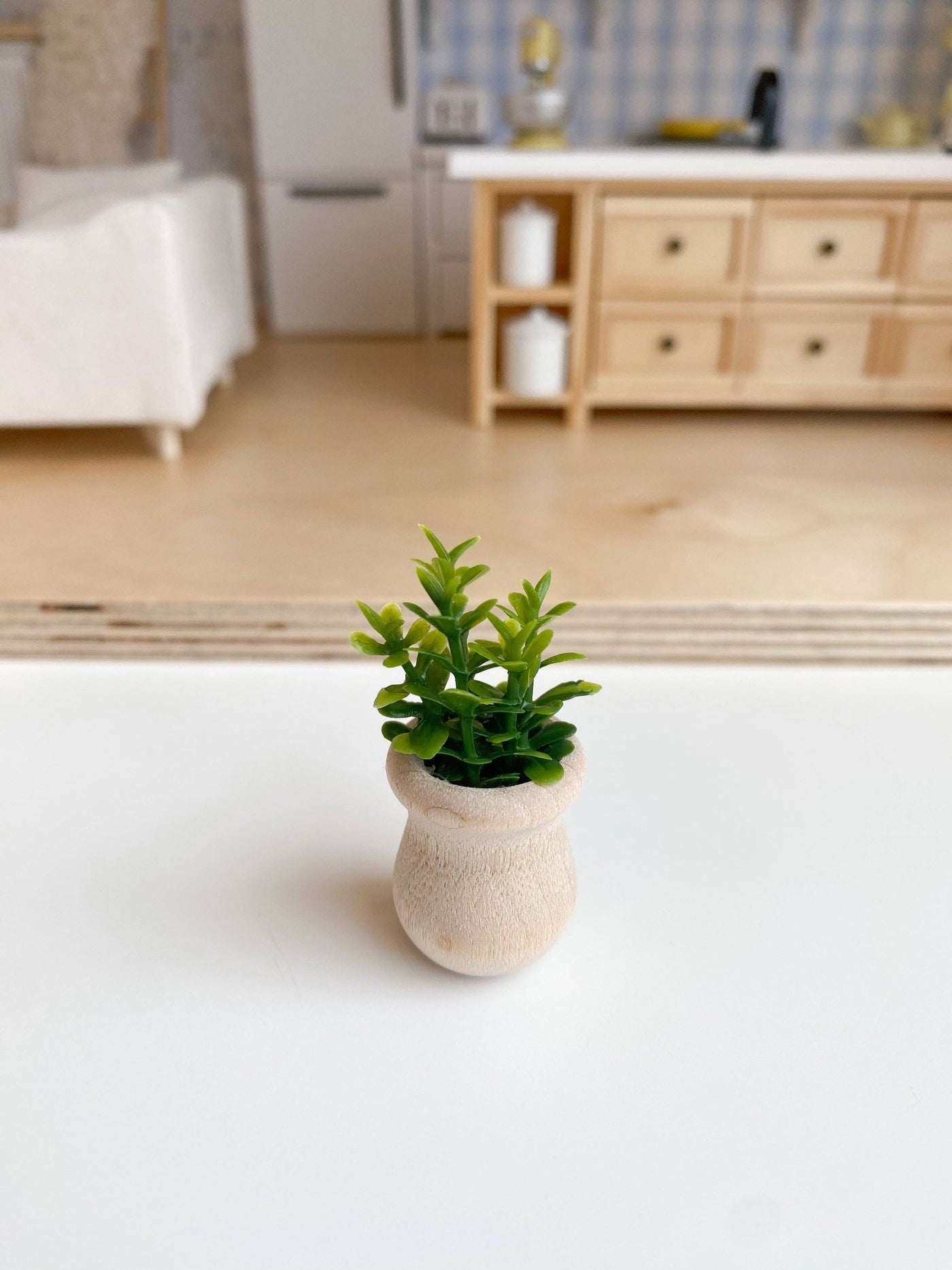 Dollhouse Potted Plant | Various Sizes + Styles: Large