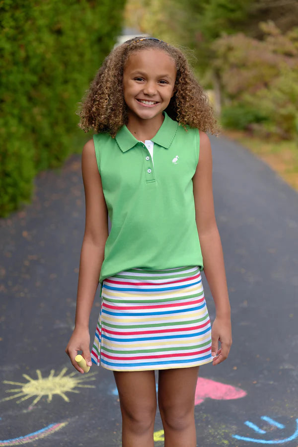 Sleeveless Anna Price Polo Gibson Island Green WAW