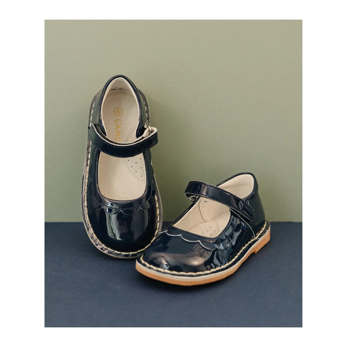 Violette Mary Jane Patent Navy