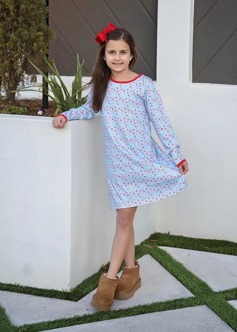 Girls Play Dress Full Bloom