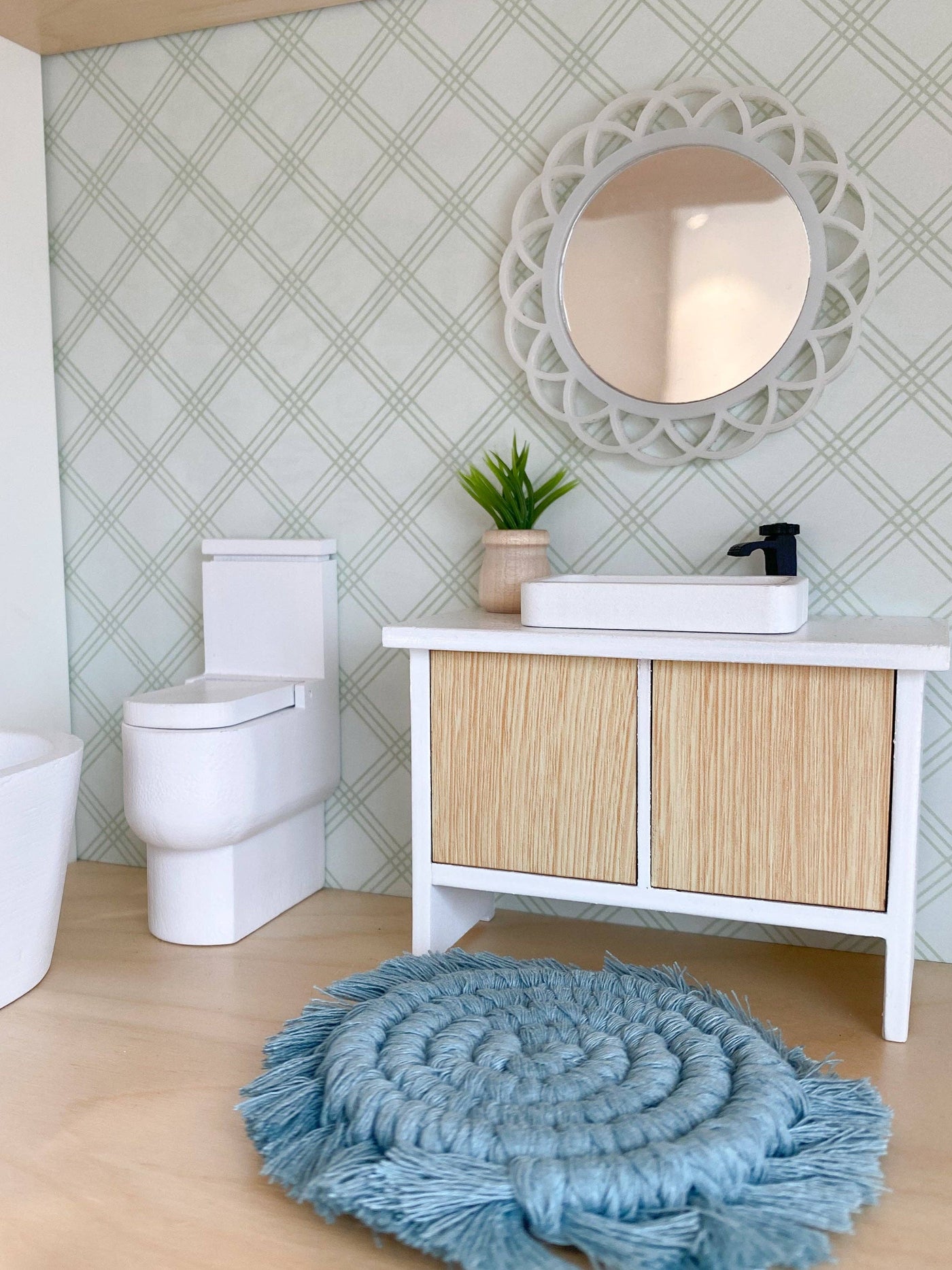 Dollhouse Potted Plant | Various Sizes + Styles: Small