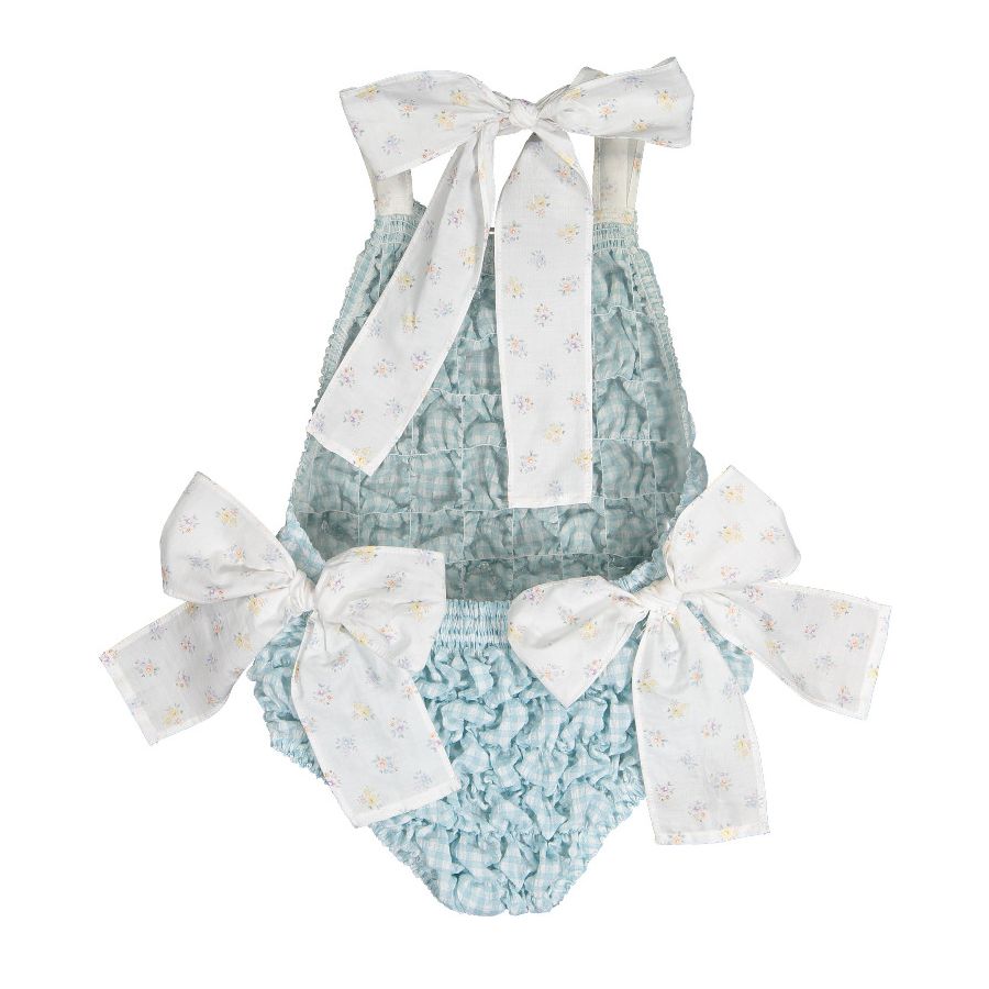 Praiano Cotton Frilled Swimsuit