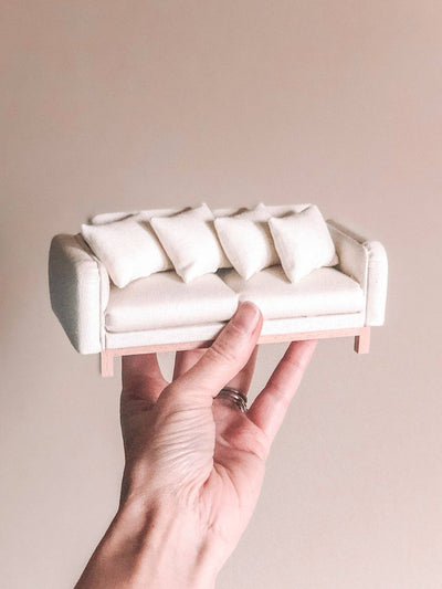 Camden Frame Sofa | Warm White