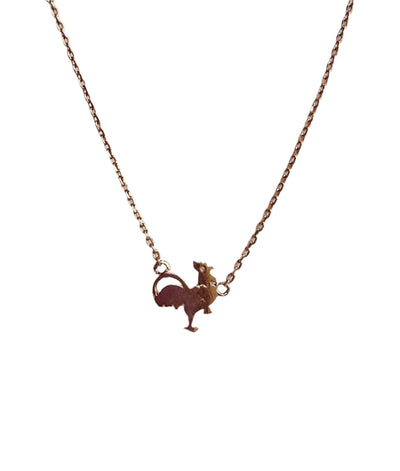 Rose Gold Chicken Necklace