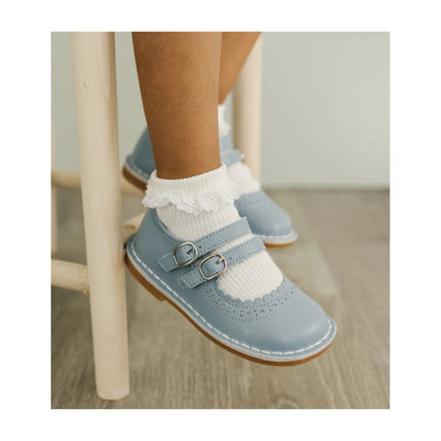 Tatiana Double Strap Mary Jane Spring Blue