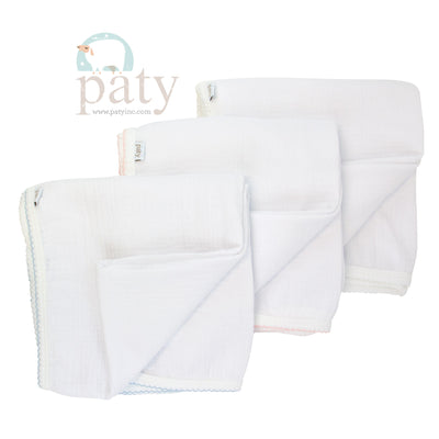 Thick Gauze Receiving Blanket - 2 Options