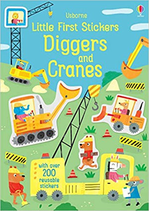 Little First Stickers Diggers & Cranes