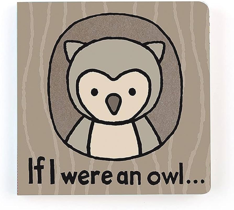 If I Were An Owl Book - Beige