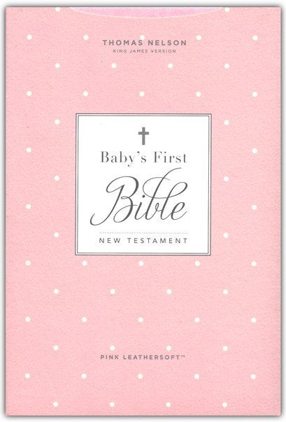 KJV Baby's First New Testament - Pink