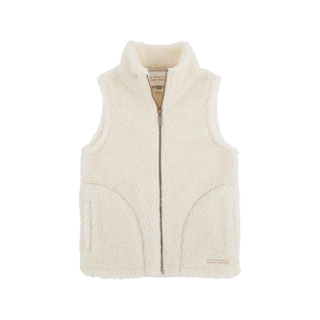 Van Camp Vest Sherpa Palmetto Pearl