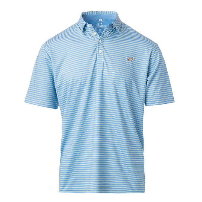 Youth Carlisle Polo Blue & Green