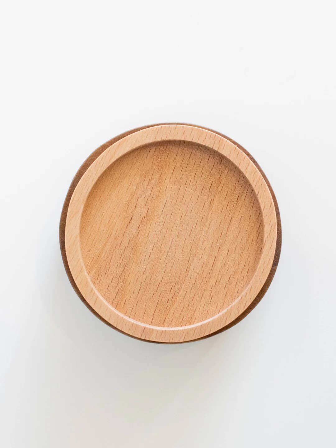 Dollhouse Salerno Round Wood Two-Tone Coffee Table