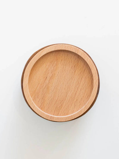 Dollhouse Salerno Round Wood Two-Tone Coffee Table
