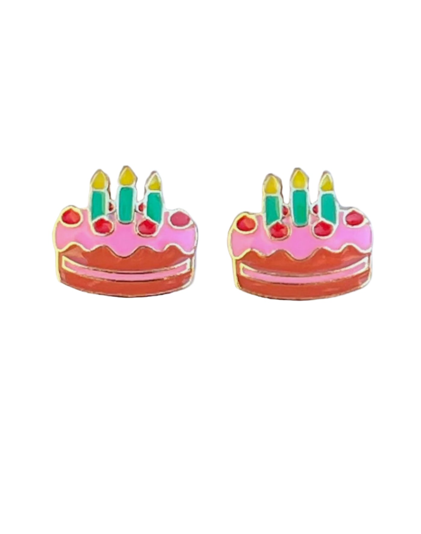 Multicolor Cake Earrings