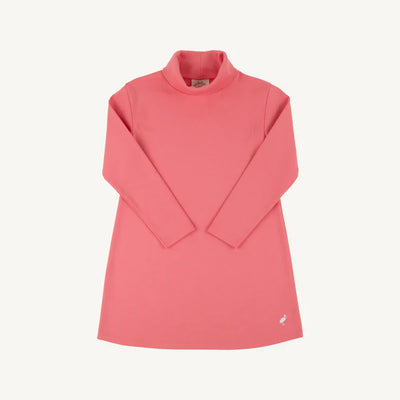 Tatum's Turtleneck Dress Parrot Cay Coral & WAW