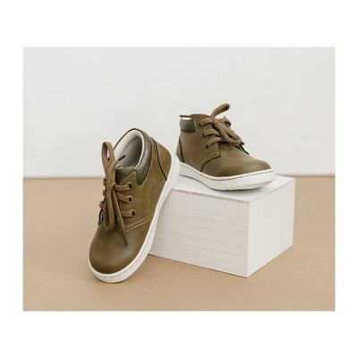 Ian Mid Top Sneaker Olive
