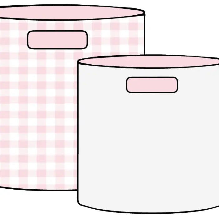 Sadie Pink Soft Storage - 2 pk