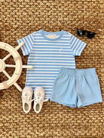 Carter Crewneck Sarasota Sky Stripe