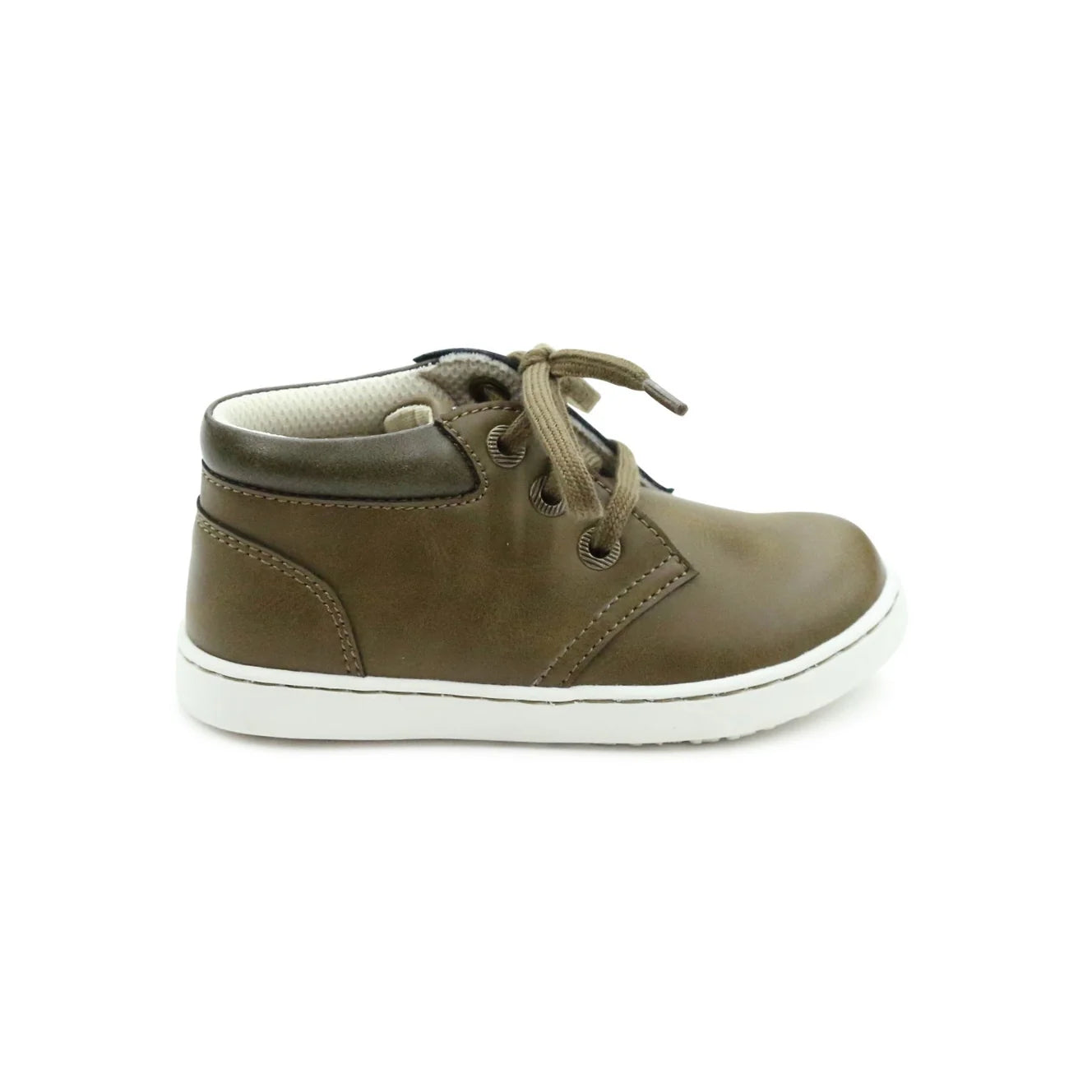 Ian Mid Top Sneaker Olive