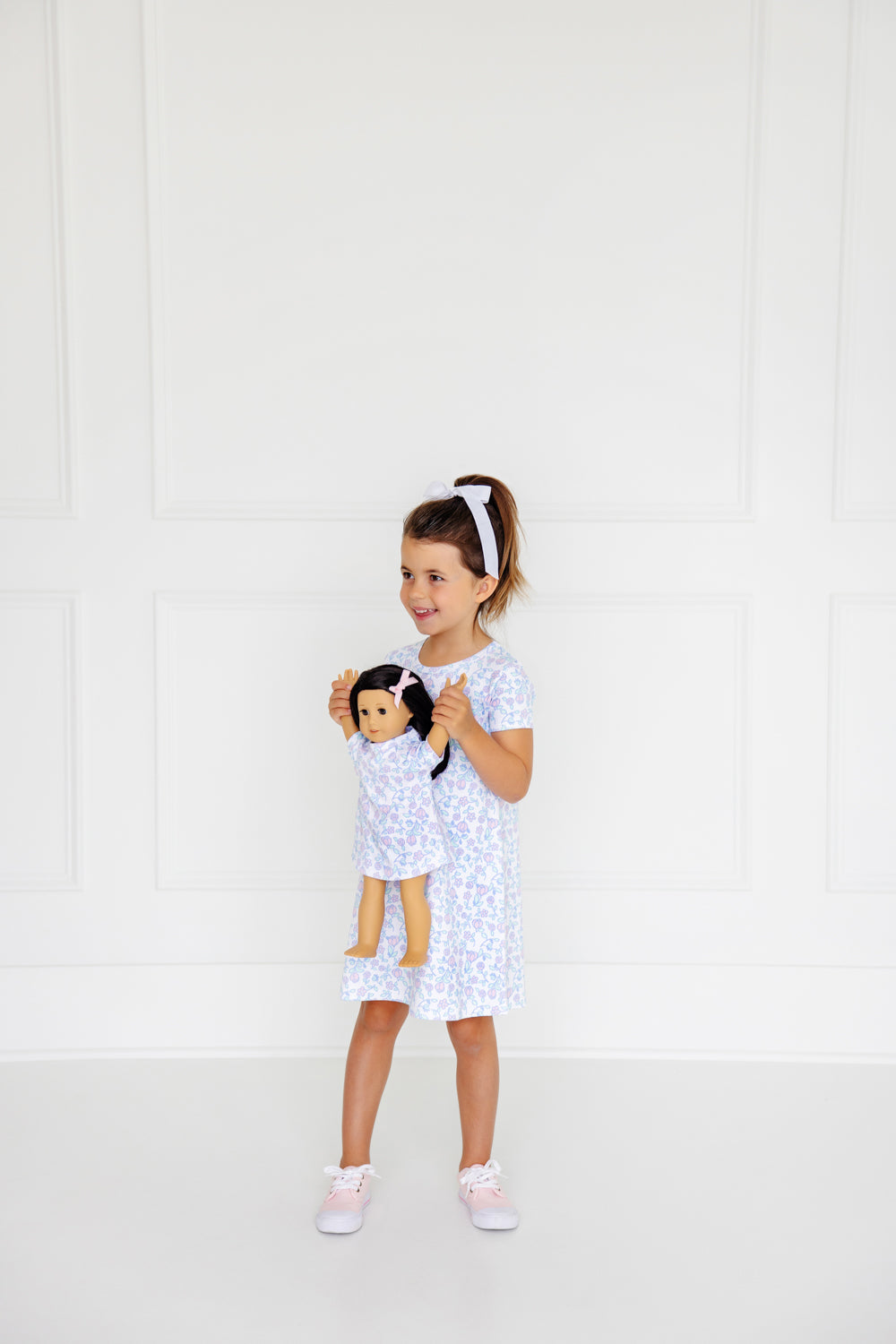 Dolly's Polly Play Dress Posies and Peonies